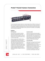 Tài liệu ProAx® Triaxial Camera Connectors docx