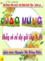 Gián án Lễ phép vâng loi thầy giáo cô giáo(Tiết 1)