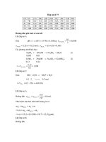 Tài liệu Đáp án thi thử ĐH Hóa KA lần 9 (2009-2010) docx
