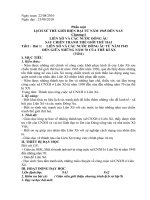 Bài giảng bai 1: lien xo va cac nuoc dong au