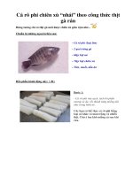 Tài liệu Cá rô phi chiên xù “nhái” theo công thức thịt gà rán pdf