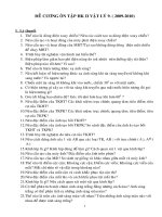 Bài soạn de cuong on tap hk II (2009-2010)