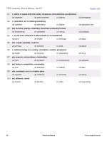 Tài liệu 3420 TOEIC vocabulary tests words by Meaning part 13 ppt