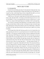 Đánh giá các yếu tố ảnh hưởng đến hành vi lựa chọn ngân hàng gửi tiền của khách hàng – nghiên cứu tại maritime bank – huế 