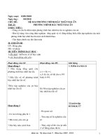 Tài liệu Giao an tu chon L9 HKII