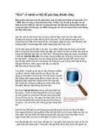 Tài liệu “Kéo” về mình cơ hội để gia tăng thành công pptx