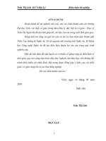 Quá trình đô thị hóa ảnh hưởng đến sử dụng tài nguyên đất ở thành phố vinh giai đoạn 2000   2008 