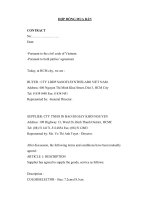 Tài liệu HỢP ĐỒNG MUA BÁN doc