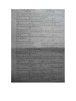 Bài soạn thi thử hóa ĐHSP lần 1 2011