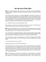 Tài liệu Bài tập kinh tế bảo hiểm docx