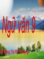 Bài soạn Văn 9: Tiết 121: Văn bản: Sang thu