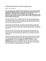 Tài liệu Kết hợp máy Windows XP và Vista trên cùng một mạng doc