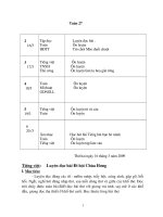 Tài liệu giao an tang buoi lop 3