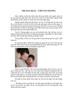 Tài liệu Trẻ đau bụng-Chớ coi thường docx