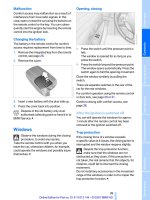 Tài liệu Owner''''s Handbook for Vehicle P2 pptx