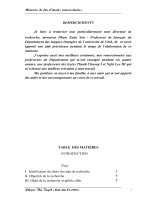 Étude sur l'acquisition des connaissances socio   linguistiques relative aux objectifs visés du manuel tieng phap 10 chez les élèves de onzième 