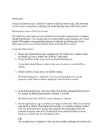 Tài liệu Editing Data pptx