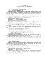 Tài liệu CHƯƠNG X: MỘT SỐ LOẠI VẬT LIỆU KHÁC docx