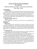 Bài soạn Sáng kiến kinh nghiệm lớp 1