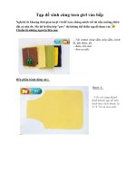 Tài liệu Tạp dề xinh cùng teen girl vào bếp pptx