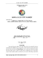 Chỉnh lưu tiristor và ứng dụng điều khiển dòng kích từ của máy phát điện 