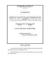 Nghiên cứu sự tạo phức đa ligan trong hệ xylenol ogange {XO}   Bi{III}   CCI3COOH bằng phương pháp trắc quang và ứng dụng xác định bitmut trong mẫu dược phẩm 