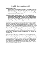 Ông hãy tặng con một nụ cười 