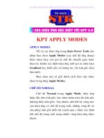Tài liệu Hiệu ứng KPT Apply Modes docx