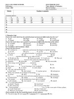 Tài liệu KTra 1tiet 11B N3