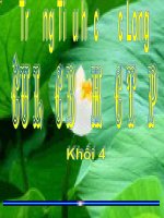 Gián án CAU LAC BỘ 22-12 KHỐI 4