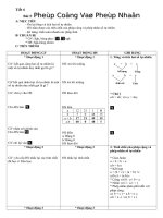 Tài liệu Toán lớp 6_ Tiết 6 doc