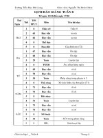 Bài soạn giaoan lop 1-tuan 8