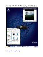 Tài liệu Giới thiệu về Mandriva One 2010.1 Spring với GNOME-Tập 3 pdf