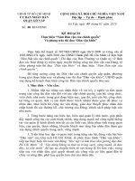 Tài liệu Thực hiện “Năm Dân vận của chính quyền” ở Gò Vấp ppt