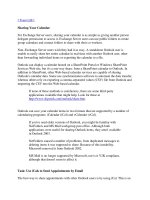 Tài liệu Sharing Your Calendar doc