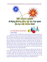 Bài soạn sangh kien Kinh nghiem su dung PP day hoc truc quan