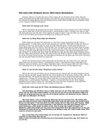 Tài liệu Bốn bước biến Windows Server 2003 thành Workstation pptx