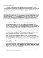 Tài liệu Letter to Parents and Guardians pptx