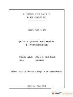Quản trị quan hệ khách hàng tại VNPT bình định 