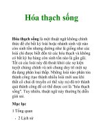Tài liệu Hóa thạch sống docx