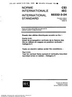 iec 60332-3-24 tests on electric cables under fire conditions - test for vertical flame spread of