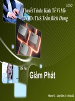 Xung quanh vấn đề giảm phát và bẫy thanh khoản trong nền kinh tế Việt Nam