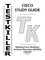 Tài liệu TestKiller 640-504 Ed2 doc