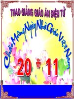 Bài soạn LS Bai 11 ON TAP