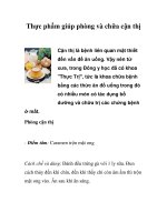 Tài liệu Thực phẩm giúp phòng và chữa cận thị pdf