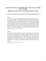 Tài liệu XÂY DỰNG CÔNG CỤ ĐỆ TRÌNH CÔNG VIỆC CÓ NGỮ NGHĨA CHO CONDOR ppt