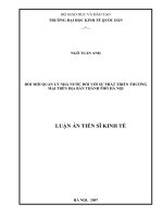 Đổi mới quản lý nhà nước đối với sự phát triển thương mại điện trên địa bàn thành phố hà nội 