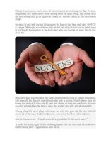 Bí mật của thành công 