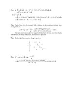 Tài liệu Physics exercises_solution: Chapter 27 docx