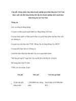 Tài liệu Cấp giấy chứng nhận công nhận doanh nghiệp giao nhận hàng hoá Việt Nam được xuất vận đơn hàng không thứ cấp cho doanh nghiệp nước ngoài giao nhận hàng hoá tại Việt Nam pdf